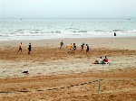 Bild: 19846Fussball am Strand